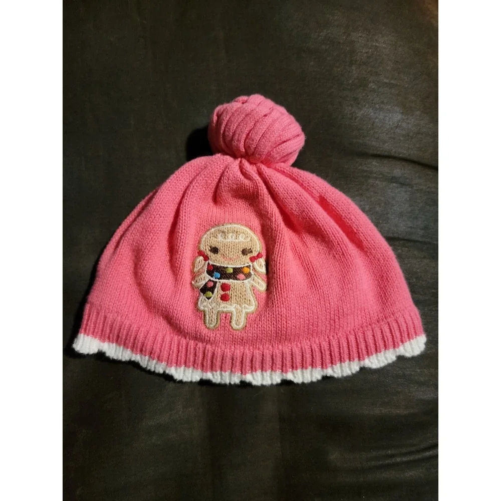 Gymboree winter cheer gingerbread girl hat 0 12 months